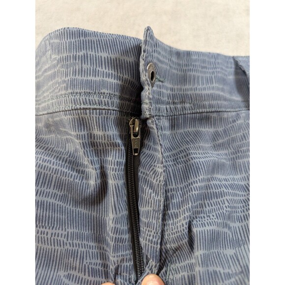 Duluth Trading Dry On The Fly Cargo Shorts Womens 12 Blue Nylon Hiking Comfort - Picture 5 of 11